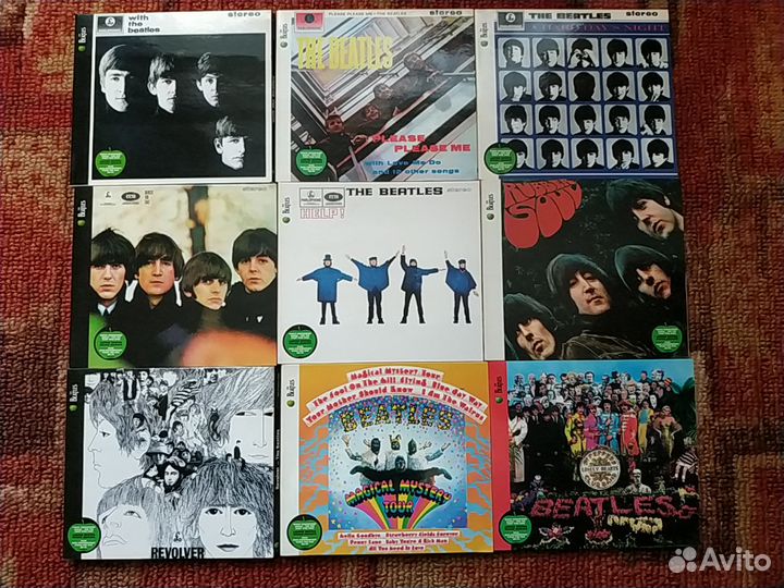 The Beatles коллекция на cd