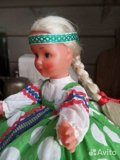 Кукла СССР чайница