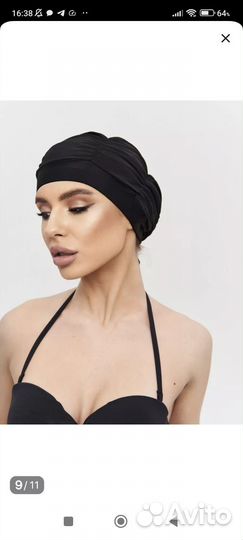 Шапочка для бассейна женская