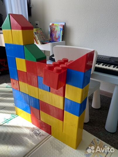 Кубики lego большие