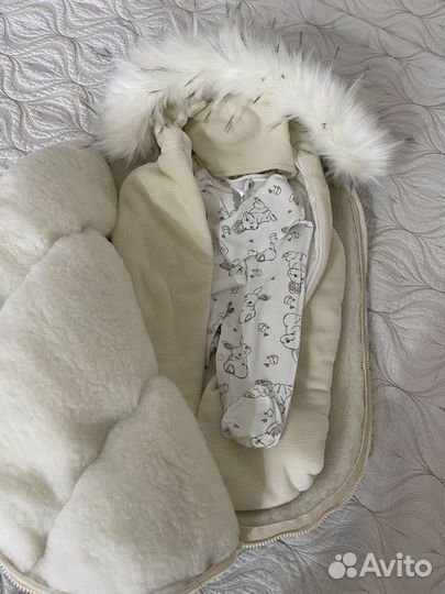 Конверт на выписку зимний