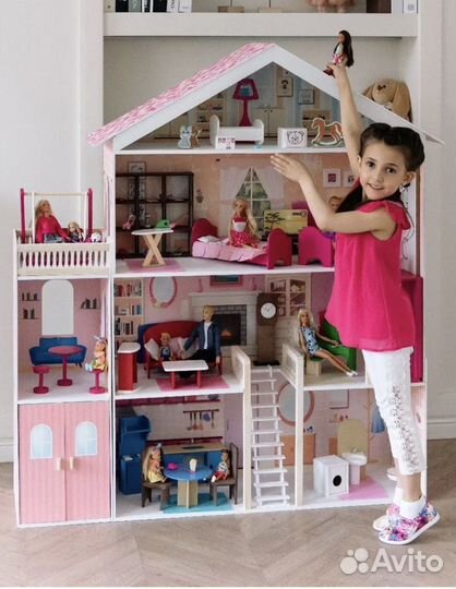 Кукольный домик барби