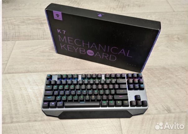 Machenike k7 игровая механическая клавиатура