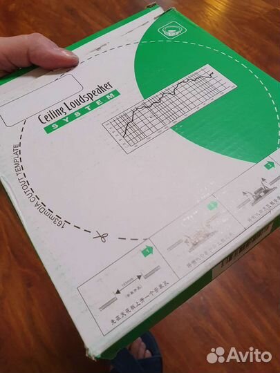 2 шт Динамик встраиваемый, акустика, колонка