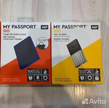 Портативные SSD Western Digital