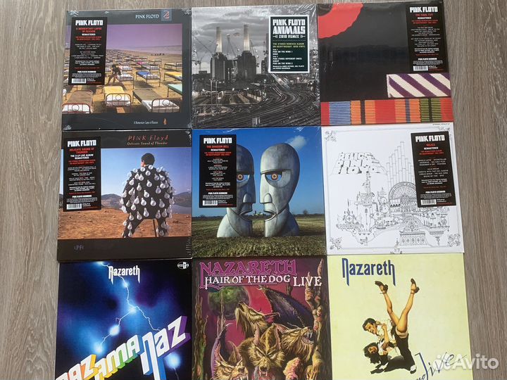 Винил Pink Floyd Nazareth Aerosmith