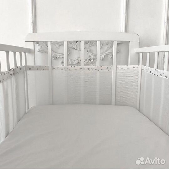 Бортики в детскую кроватку