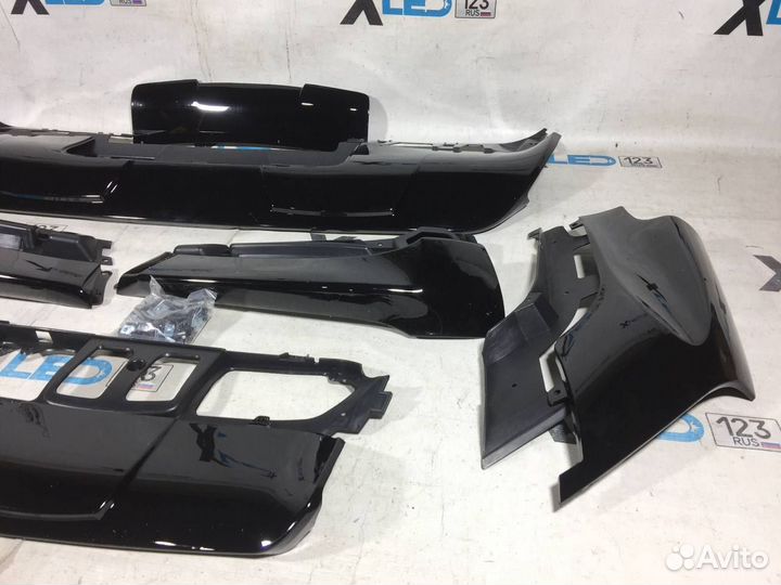 Обвес BMW X5 E70 чёрный глянец дорестайлинг