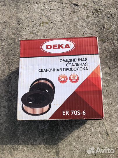 Сварочная проволока Deka