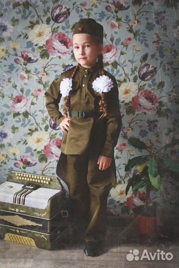 Детский военный костюм