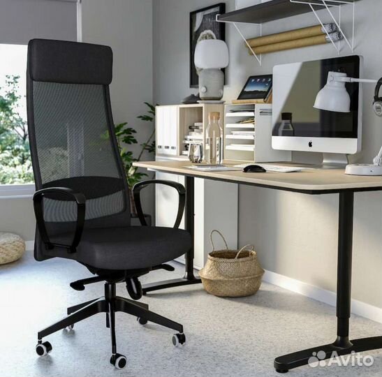 Кресло Markus компьютерное, игровое, офисное Икеа