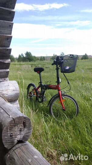 Велосипед b-twin складной