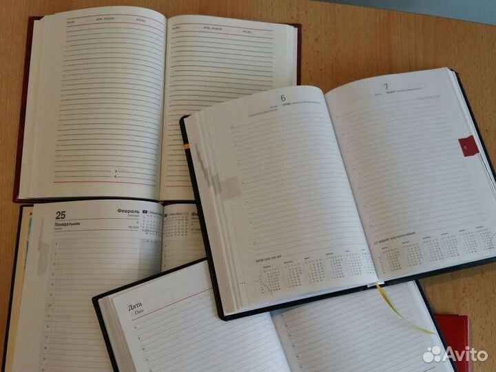Ежедневники и блокноты для записей