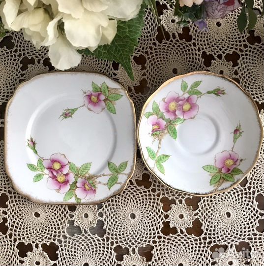 Антикварные тарелочки Royal Albert Англия