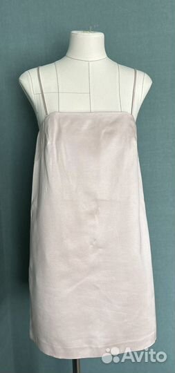 Платье с корсетной вставкой и съемными бретелями