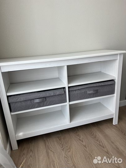 Консоль тумба под тв IKEA икеа белая