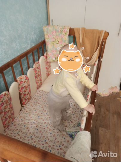 Детская кроватка-качалка