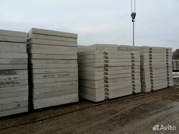 Дорожные плиты и фундаментные блоки