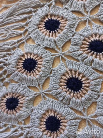 Шаль.шерсть,нов.серая