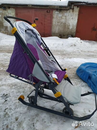 Санки коляска