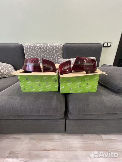 Задние фонари audi a6 c6 рестайлинг