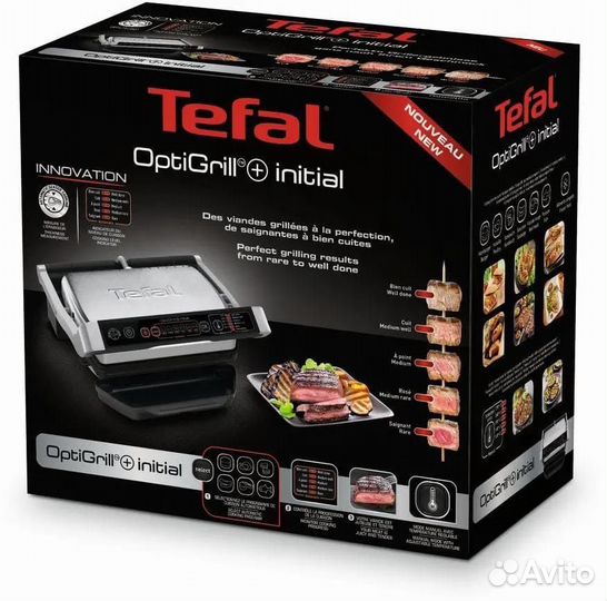 Электрогриль Tefal Optigrill+ Initial