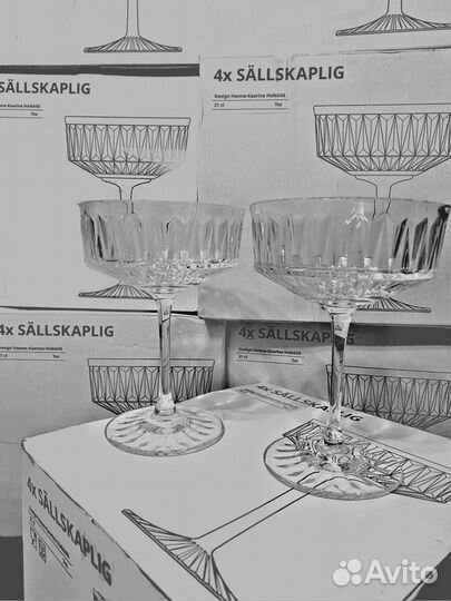 Бокалы для шампанского икеа