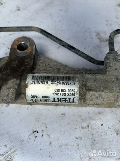 Рулевая рейка с гуром на renault logan 1