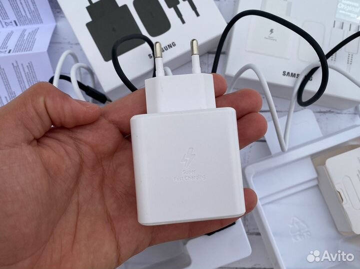 Зарядное устройство samsung 45w быстрая зарядка