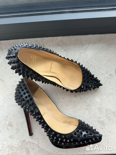 Туфли с шипами 38 в стиле Louboutin