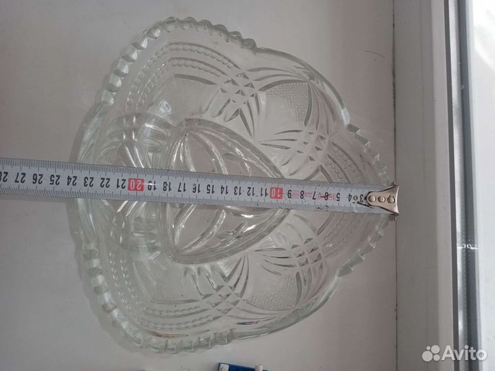 Хрустальный салатник