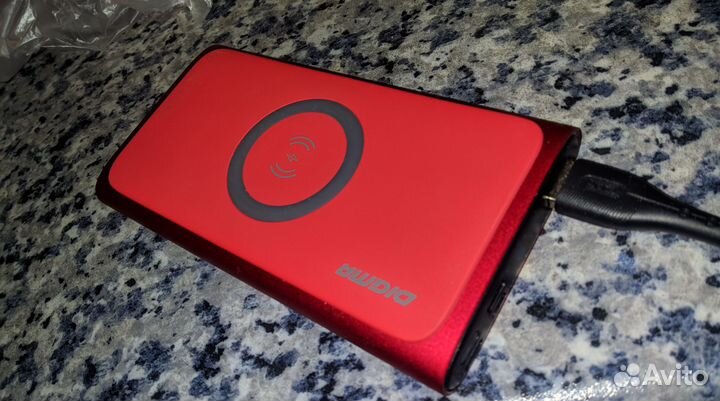 Павер банк 10000 беспроводной 15W Digma Power bank