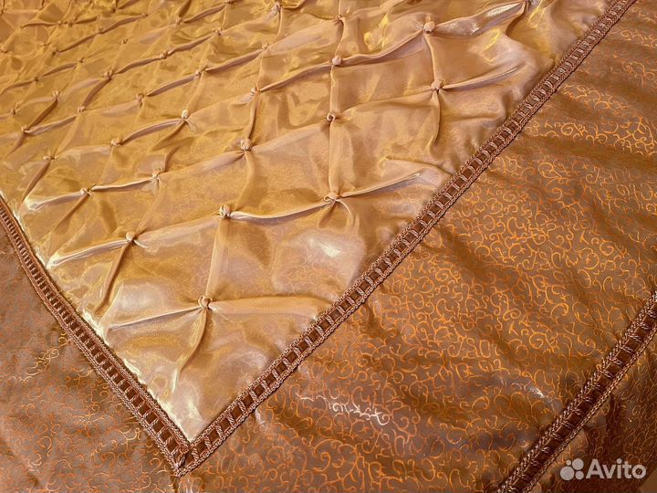 Комплект шторы и покрывало