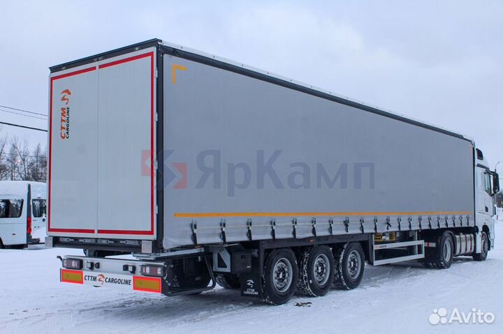 Полуприцеп шторный CTTM Cargoline Полуприцеп шторный, 2023