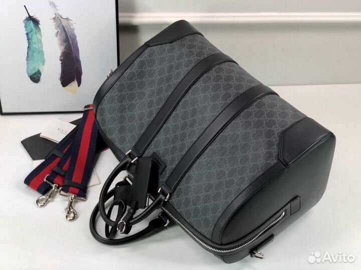 Сумка дорожная Gucci GG supreme duffle