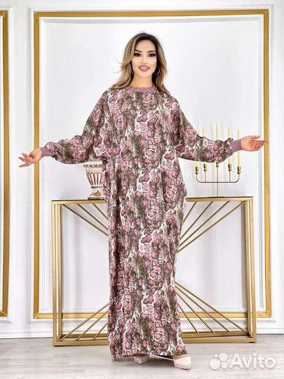 Широкое платье на выход