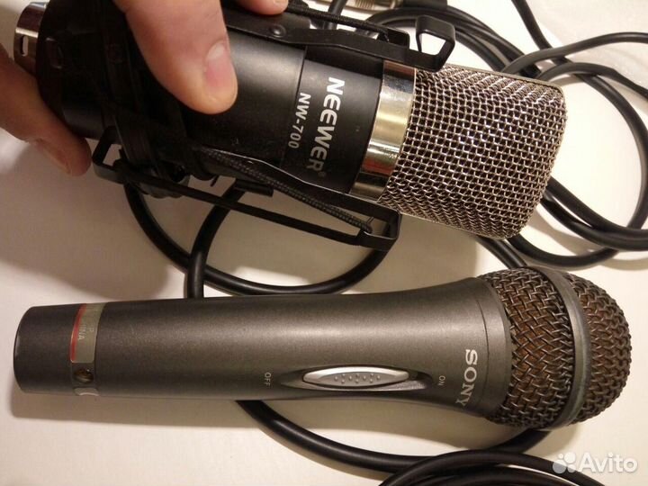 Микрофон динамический sony F-V420