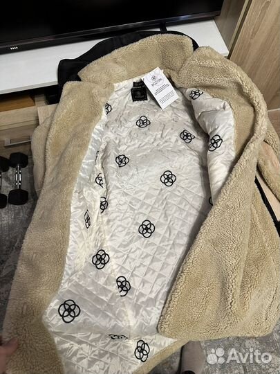 Пальто женское плюшевое