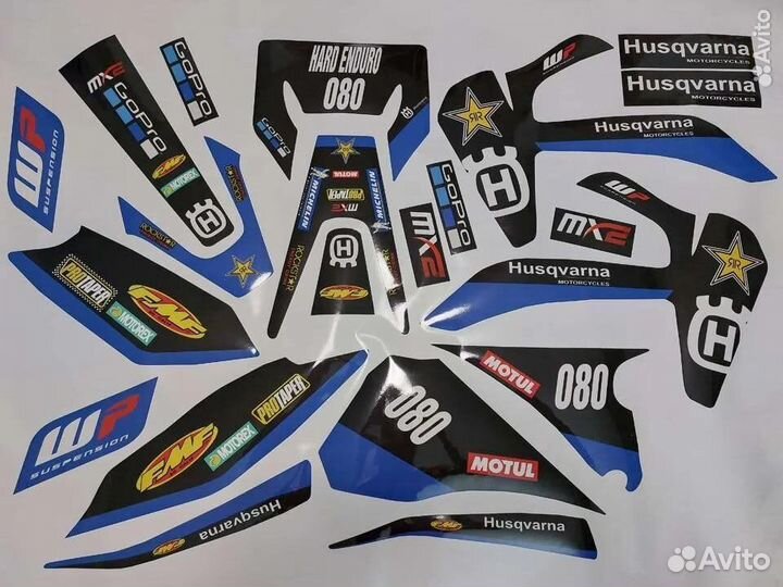 Наклейки на motoland xt250hs