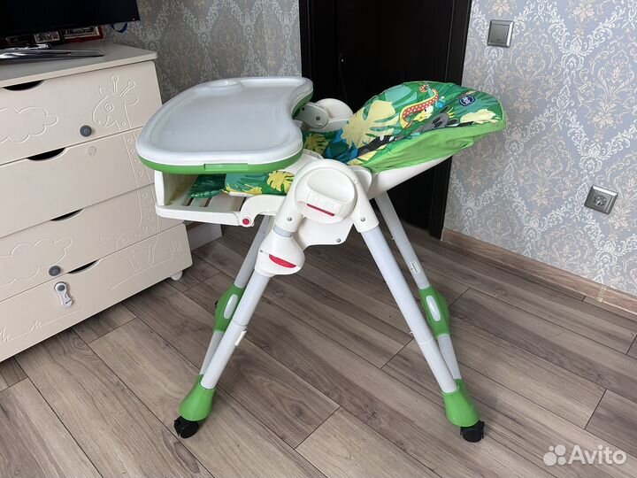 Стул для кормления chicco polly easy