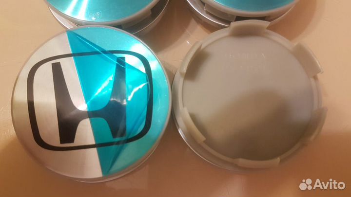 Заглушки литых дисков колпачки honda 69 мм