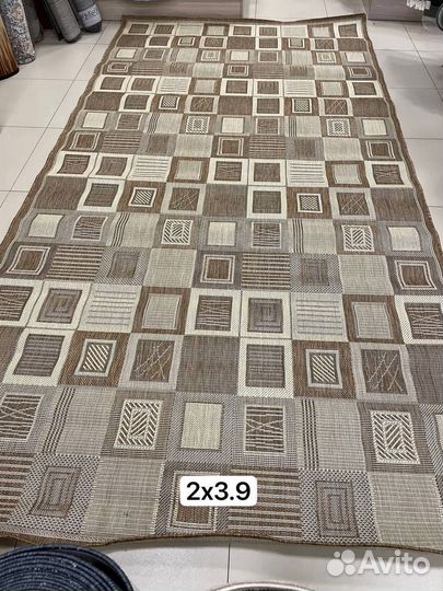 Ковер циновка на резиновой основе