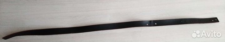 Ремень кожаный коричневый