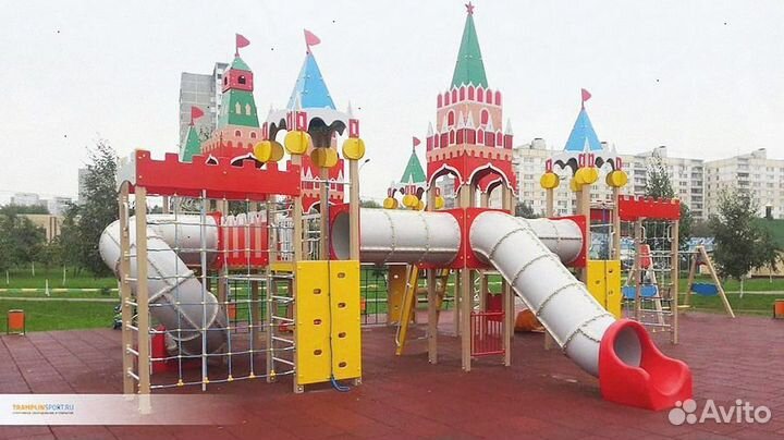 Детские уличные площадки под ключ