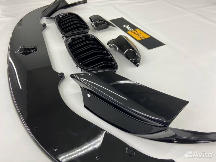 BMW 5 F10 юбка крышки зеркал ноздри М5