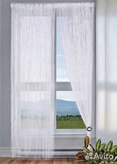 Ниточные шторы