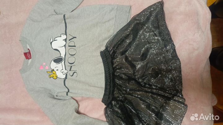 Пакет вещей на девочку 4 лет юбки