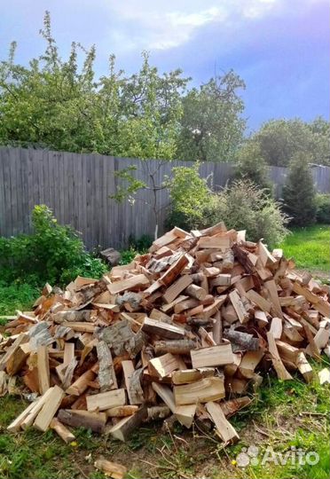 Дрова любые сухие в укладку качественные