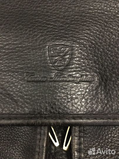 Кожаная сумка крутая фирма Tonino lamborghini