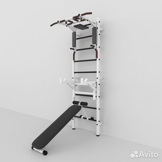 Шведская стенка Мультихват 2.0 +, Белая